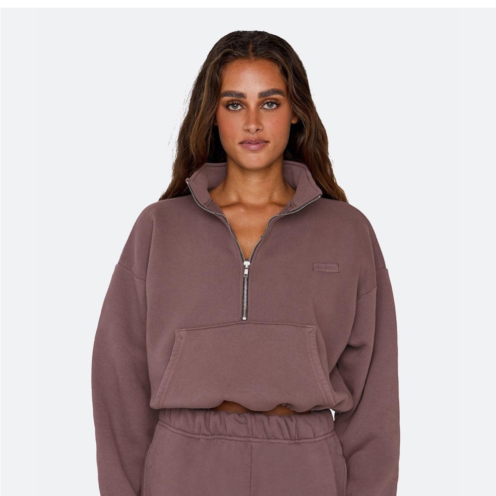 Set active half zip sweatshirt XL